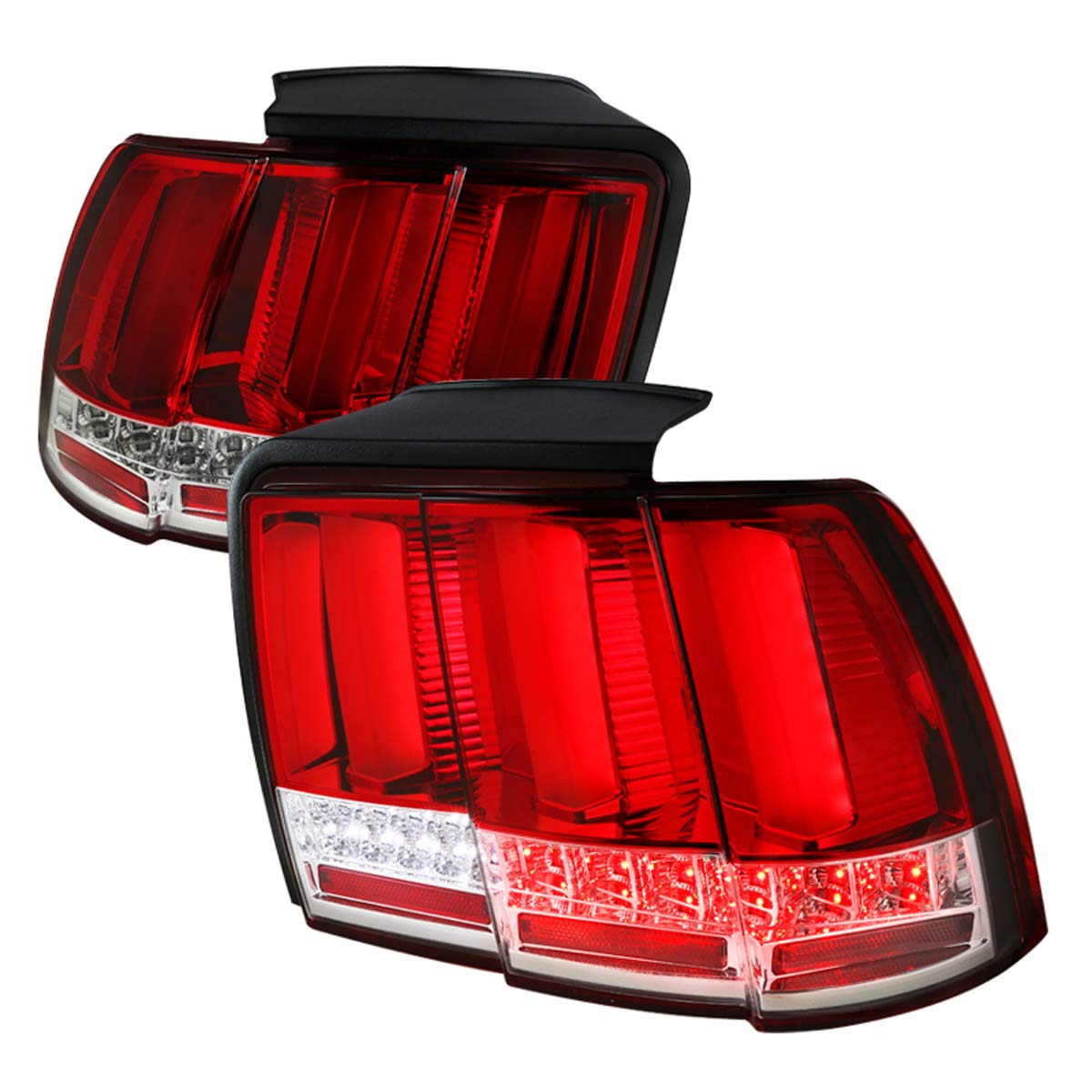 Spec D Tuning Ford Mustang Facelift Sequential Led Tail Light Red Lt