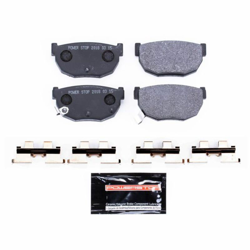 PowerStop psa-230 | Power Stop 86-88 Nissan 200SX Rear Track Day SPEC Brake Pads; 1988-1988