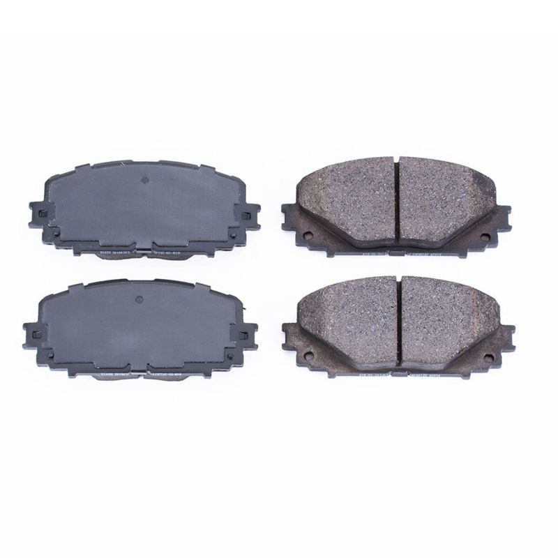 PowerStop 161628 | Power Stop 12-18 Toyota Yaris Front Z16 Evolution Ceramic Brake Pads; 2012-2018