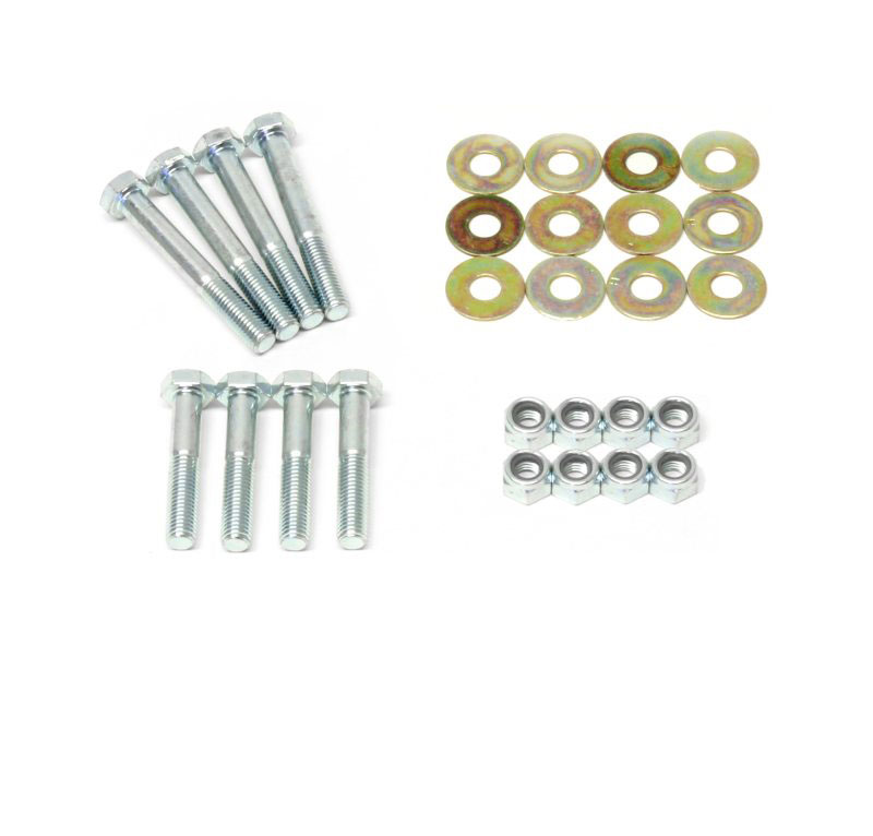 BMR Suspension rh007 | BMR 78-87 G-Body Front Upper/Lower Control Arm Hardware Kit - Zinc plated; 1978-1987