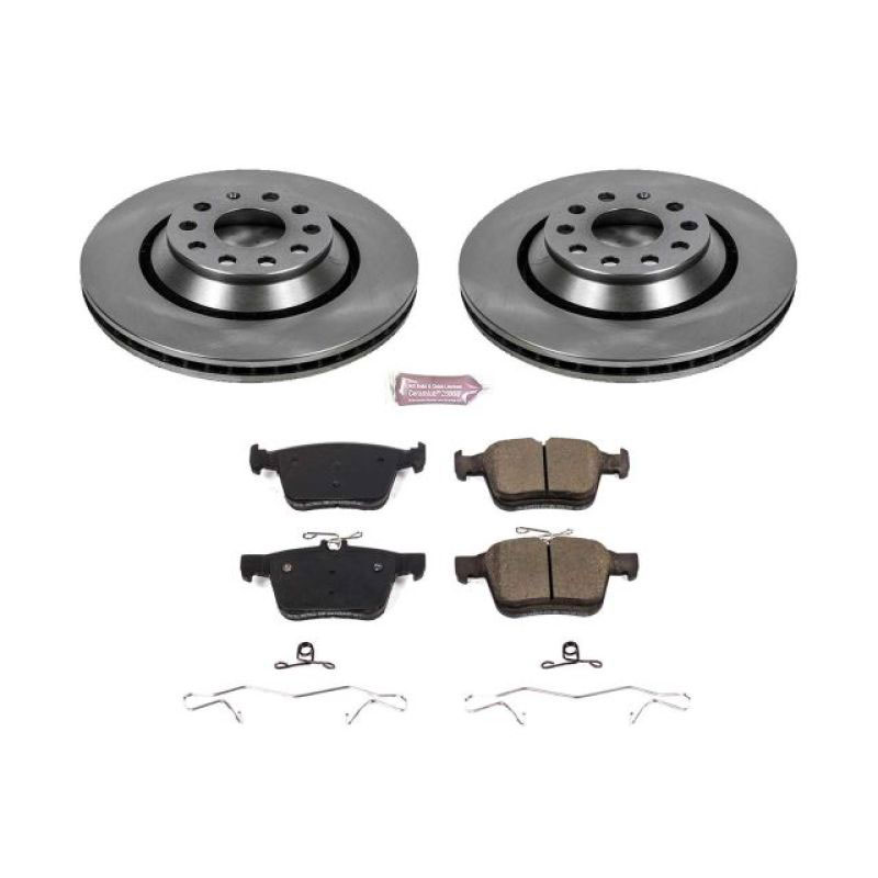 PowerStop koe7084 | Power Stop 17-18 Audi RS3 Rear Autospecialty Brake Kit; 2017-2018