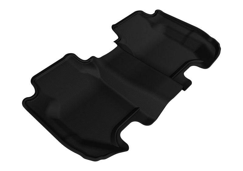 3D Maxpider l1hd05521509 | 3D MAXpider 2015-2020 Honda Fit Kagu 2nd Row Floormats - Black; 2015-2020