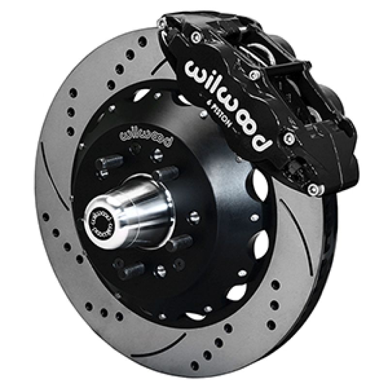 Wilwood 14016909d | 55-57 Chevy Bel Air Superlite 6R Kit, 5 x 4.50in/4.75in Hub - 14.00in D&S Rotor; 1955-1957