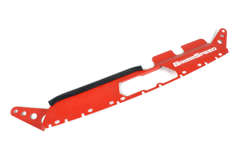 GrimmSpeed 096042 | 15+ Subaru WRX/STI Radiator Shroud - Red; 2015-2020