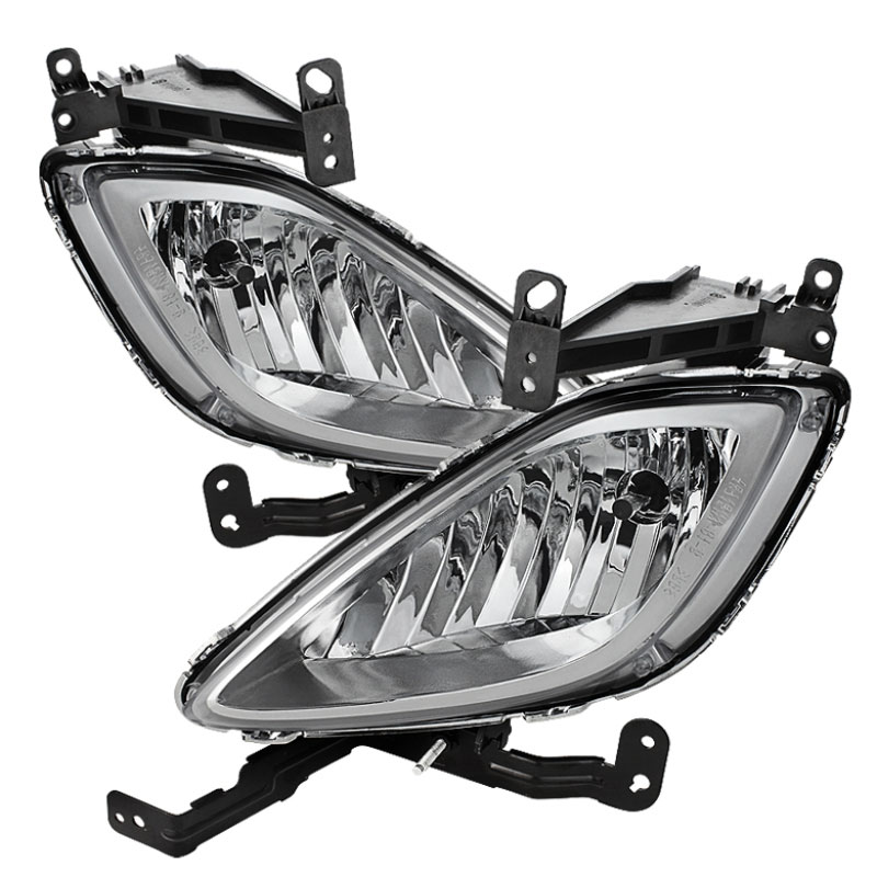 SPYDER 5079909 | Spyder Hyundai Elantra OE Style Fog Lights W/Switch - Clear - (FL-HYE2011-C); 2011-2013