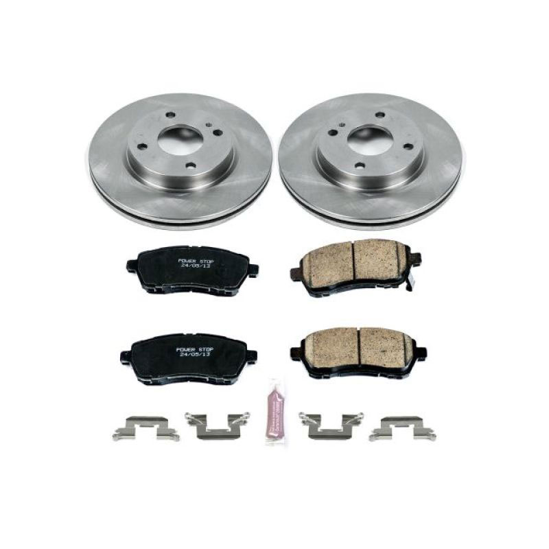 PowerStop koe5969 | Power Stop 11-19 Ford Fiesta Front Autospecialty Brake Kit; 2011-2019