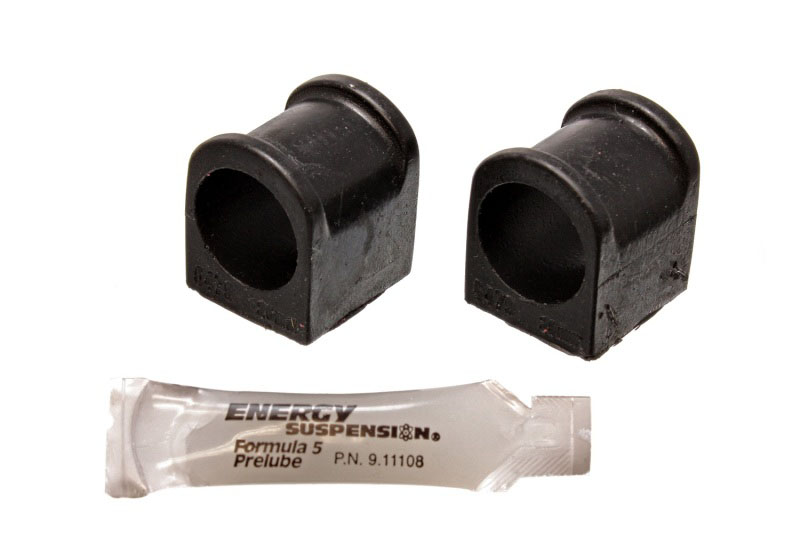 Energy Suspension 4.5168g | 97-01 Ford Escort/ZX2 Black 25mm Front Sway Bar Bushing Set; 1997-2001