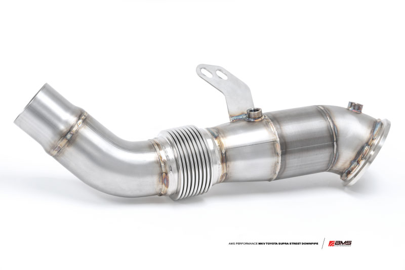 AMS ams.38.05.0001-2 | Performance 2020+ Toyota Supra A90 Street Downpipe w/GESI Catalytic Converter; 2020-2022