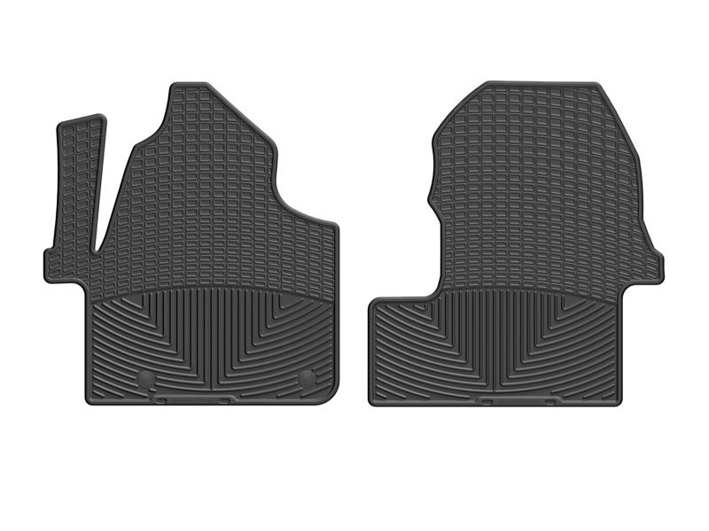 WeatherTech w530 | 2019+ Mercedes-Benz Sprinter Front Rubber Mats - Black; 2019-2023