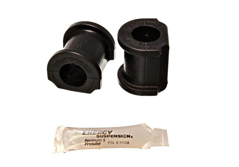 Energy Suspension 16.5131g | 02-04 Acura RSX (includes Type S) Black 23mm Front Sway Bar Bushings; 2002-2004