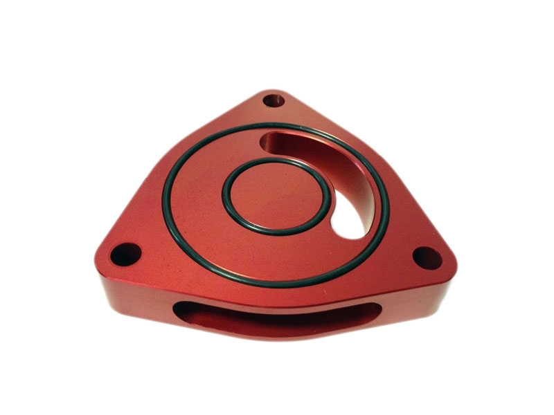 Torque Solution ts-gen-002r-2 | Blow Off BOV Sound Plate (Red): Kia Optima 2.0T; 2011-2015