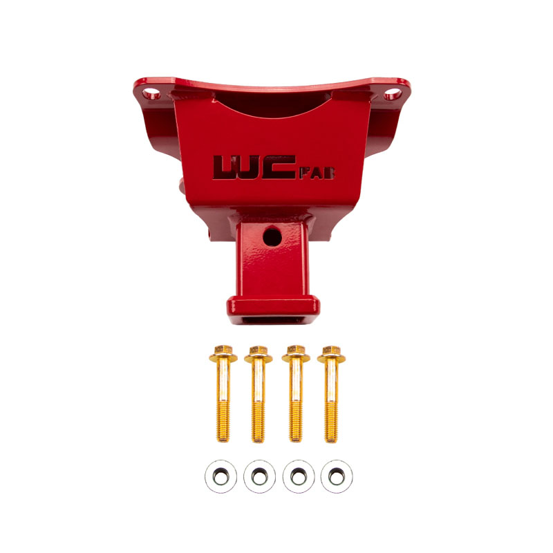 Wehrli wcf102009tnr | 2019+ Honda Talon 1000X/R 2 Seat Receiver Hitch / Pull Plate - Talon Red; 2019-2024