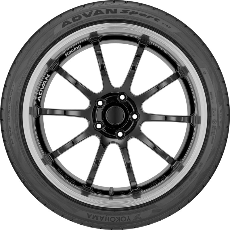 Yokohama Tire 110110600 | Yokohama Advan Sport V105 Tire - 235/45ZR19 95Y