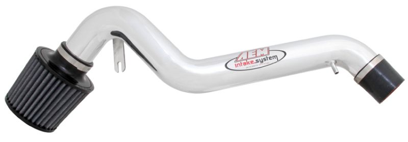 AEM Induction 22405p | AEM 92-96 Prelude S/Si/Si VTEC Polished Short Ram Intake; 1992-1996