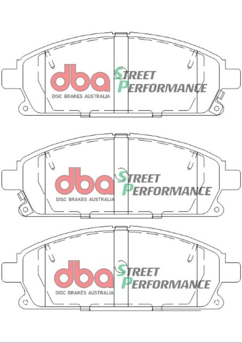 DBA db1333sp | 96-04 Nissan Pathfinder SP500 Front Brake Pads; 1996-2004