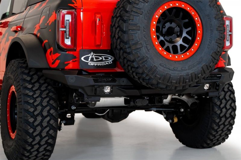 Addictive Desert Designs r230081370103 | 21-22 Ford Bronco Stealth Fighter Rear Bumper; 2021-2022