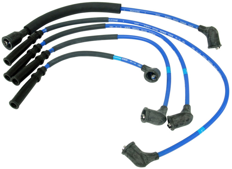 NGK 8181 | Mazda 626 1987-1983 Spark Plug Wire Set; 1983-1987