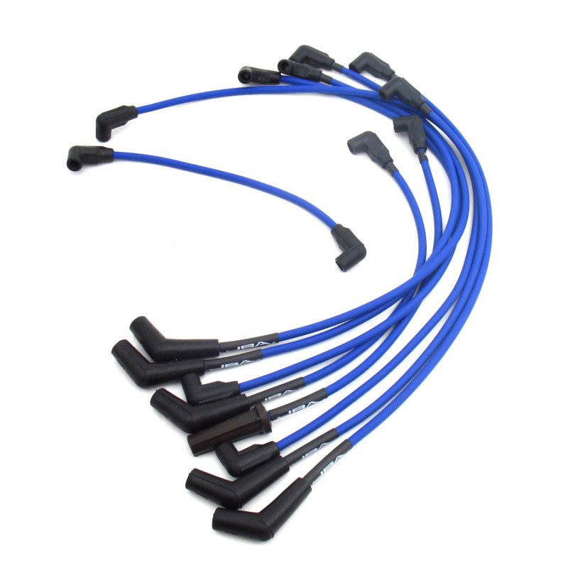 JBA w06309 | 83-92 Ford Ranger/Bronco II 2.8L/2.9L Ignition Wires - Blue; 1983-1992