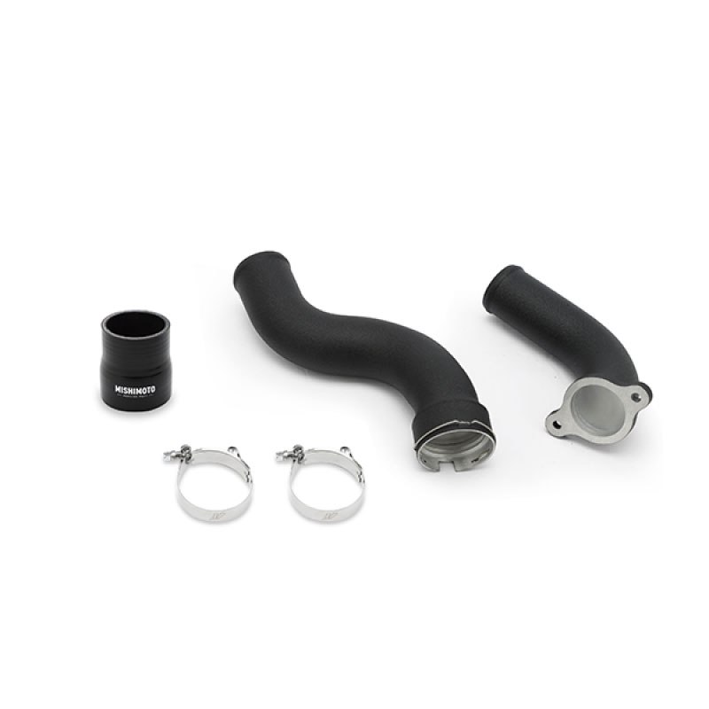 Mishimoto mmicp-cam4-16hwbk | 2016+ Chevrolet Camaro 2.0T/2013+ Cadillac ATS Hot-Side I/C Pipe Kit - Wrinkle Black; 2016-2024