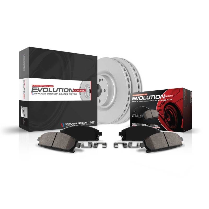 PowerStop k8490 | Power Stop 20-21 Jeep Gladiator Rear Z23 Evolution Brake Kit; 2021-2021