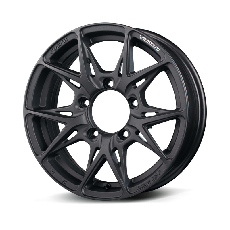 Versus wt2sf05japj | VV21SX 16X6.0 +05 5-139.7 Matte Super Dark Gunmetal