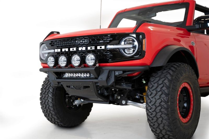 Addictive Desert Designs f238100010103 | 21-22 Ford Bronco Pro Bolt-On Front Bumper; 2021-2022