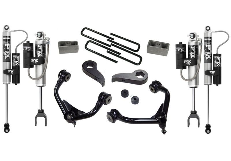 Superlift k1010fx | 11-19 GMC Sierra 2500/3500 HD (Excl Magneride) 3in Lift Kit w/ Fox Front Coil &amp; 2.0 Re; 2011-2019