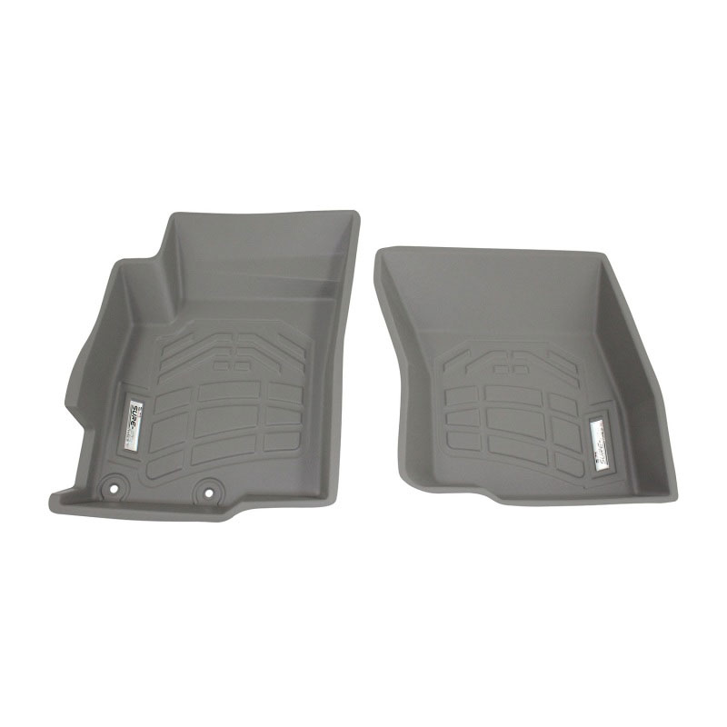 Westin 72-120076 | 2016-2018 Mitsubishi Outlander Wade Sure-Fit Floor Liners Front - Gray; 2016-2018