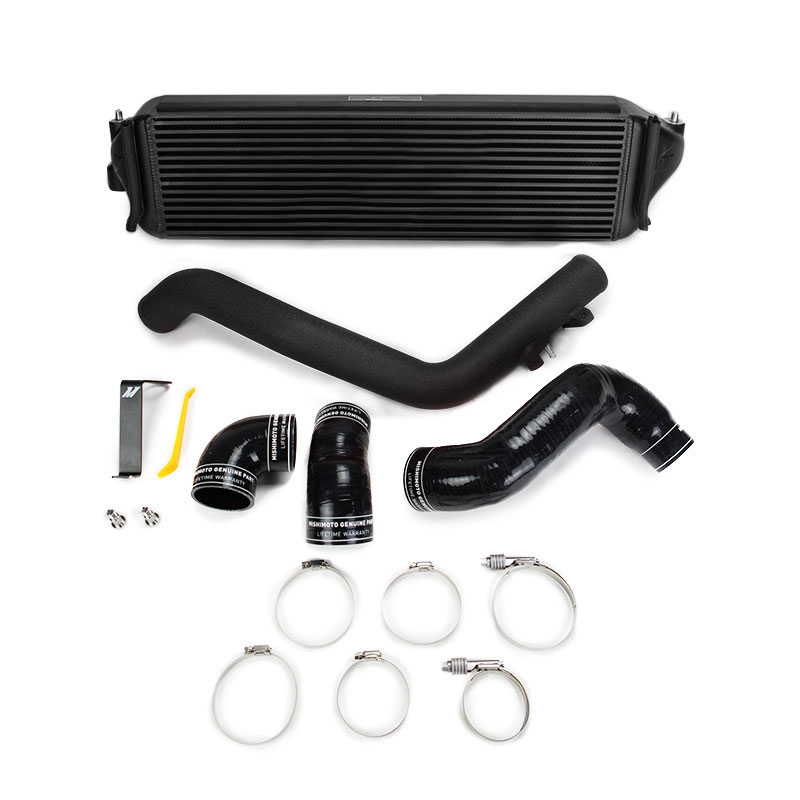 Mishimoto mmint-ctr-17kbkwbk | 2017+ Honda Civic Type R Intercooler Kit - Black Intercooler Black Pipes; 2017-2020