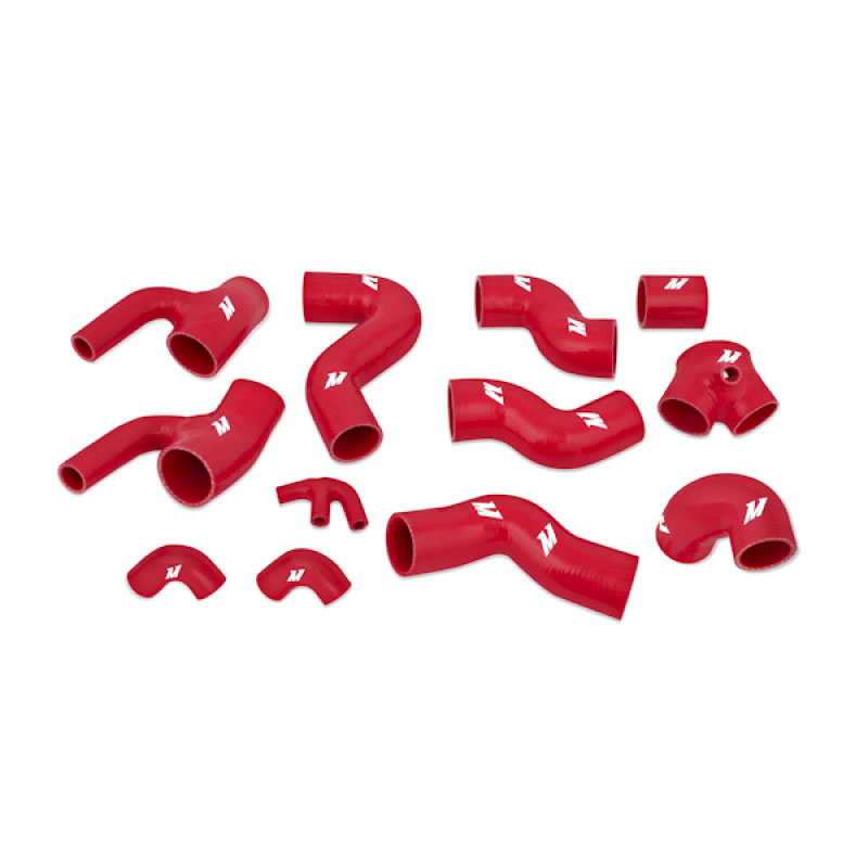 Mishimoto mmhose-s4-97trd | 97-02 Audi S4 Turbo Red Silicone Hose Kit; 1997-2002