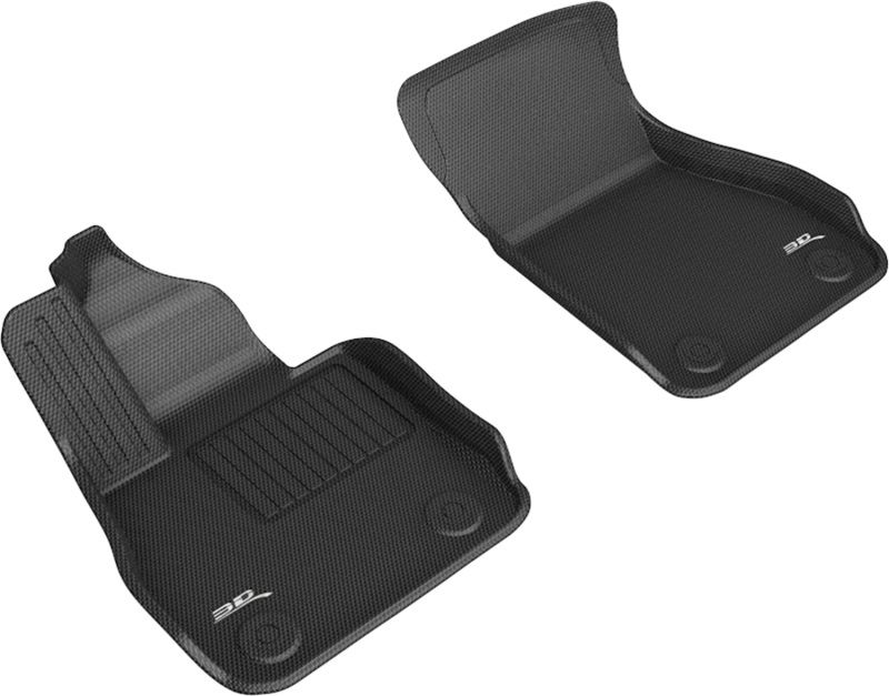 3D Maxpider l1bm11111509 | 20-22 BMW 2 Series Gran Coupe Kagu 1st Row Floormat - Black; 2020-2022