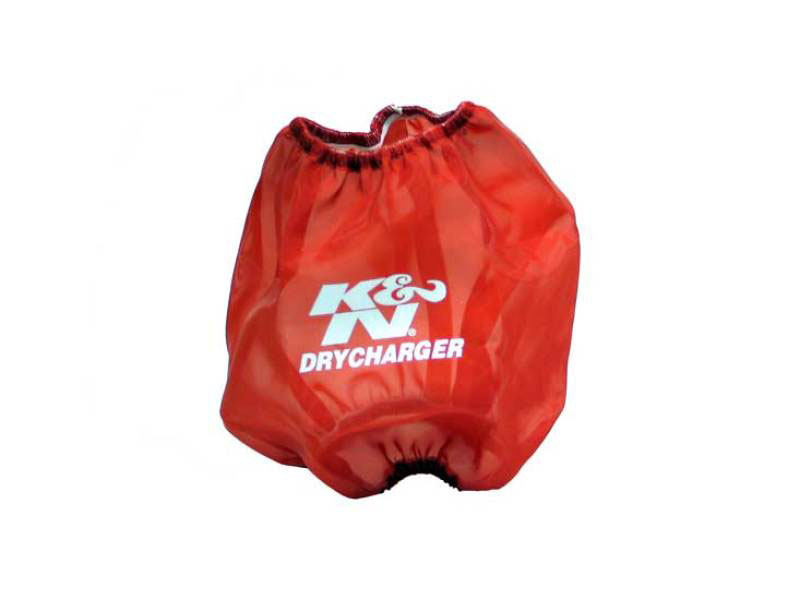 K&N Engineering rf1042dr | K&N Drycharger Round Tapered Red Air Filter Wrap