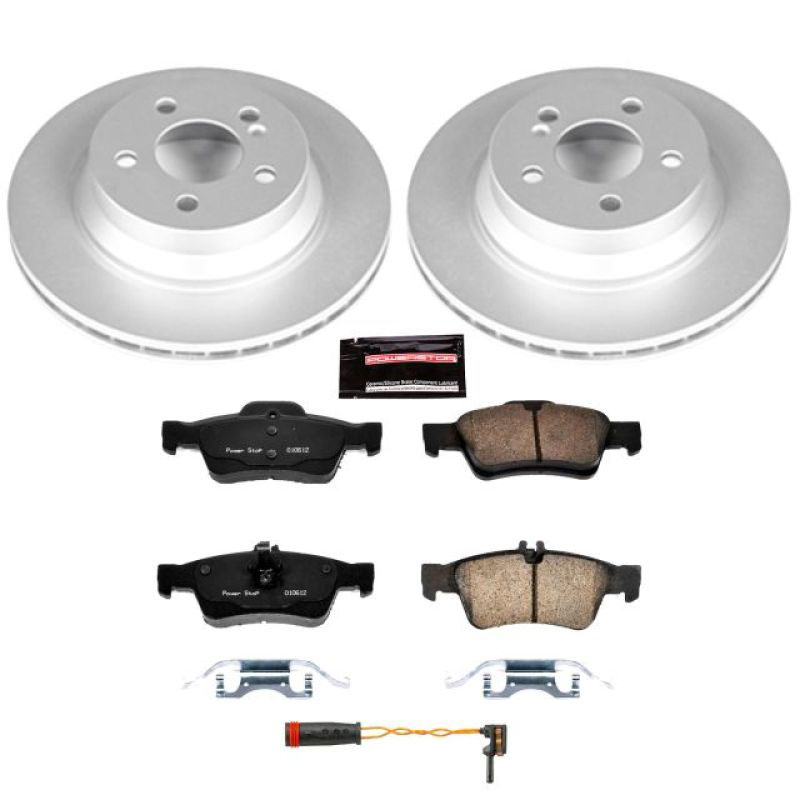 PowerStop crk6359 | Power Stop 15-17 Mercedes-Benz CLS400 Rear Z23 Evolution Sport Coated Brake Kit; 2015-2017