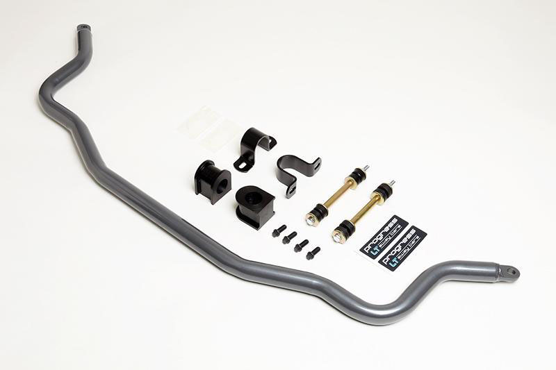 Progress Lt 210471050 | Progress Tech LT 07-20 Chevrolet Suburban/Tahoe / GMC Sierra 1500 Front Sway Bar (38mm) - Gray; 2007-2020