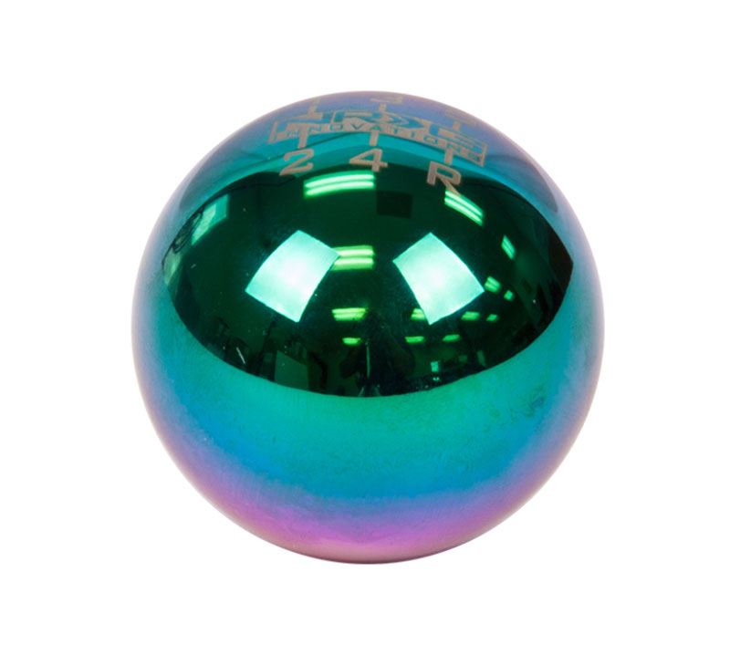 NRG sk-300mc-2-w | Ball Style Shift Knob For Honda - Heavy Weight 480G / 1.1Lbs. - Multicolor / Neochrome