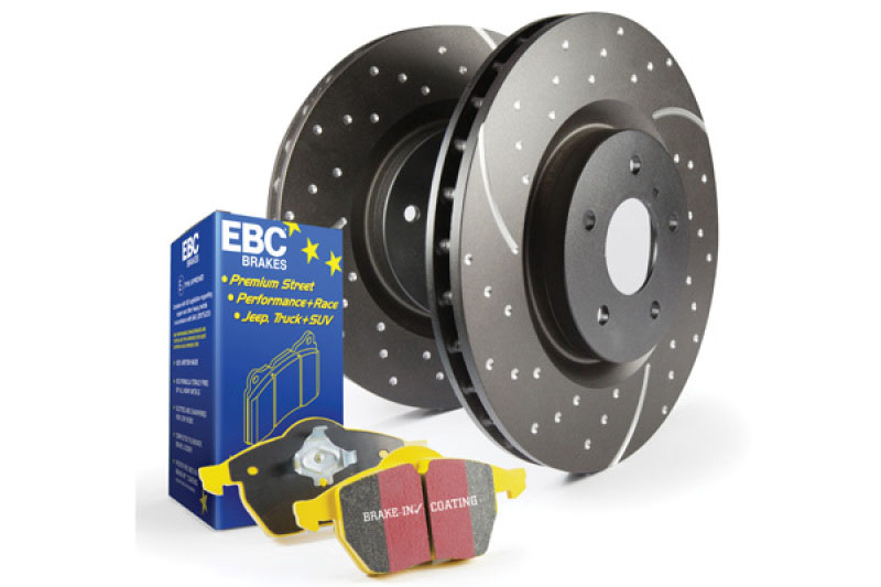 EBC s5kr1307 | S5 Kits Yellowstuff Pads and GD Rotors