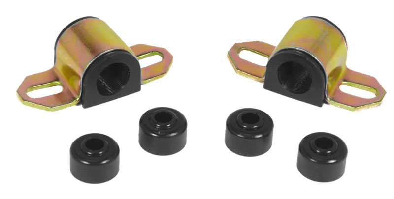 Prothane 13-1107-BL | 90-94 Mitsubishi Eclipse Rear Sway Bar Bushings - 20mm - Black; 1990-1994