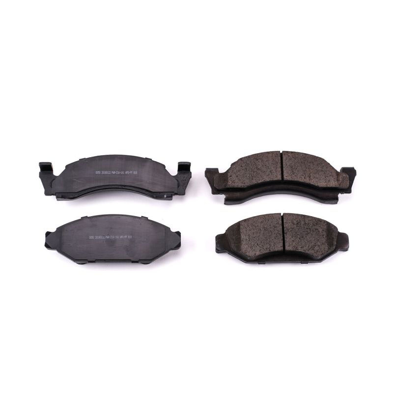 PowerStop 16050 | Power Stop 76-86 Ford Bronco Front Z16 Evolution Ceramic Brake Pads; 1976-1986