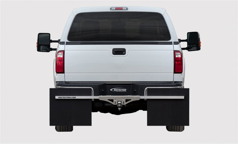 Access c100001 | Rockstar Roctection Universal (Fits Most P/Us & SUVs) 80in. Wide Hitch Mounted Mud Flaps