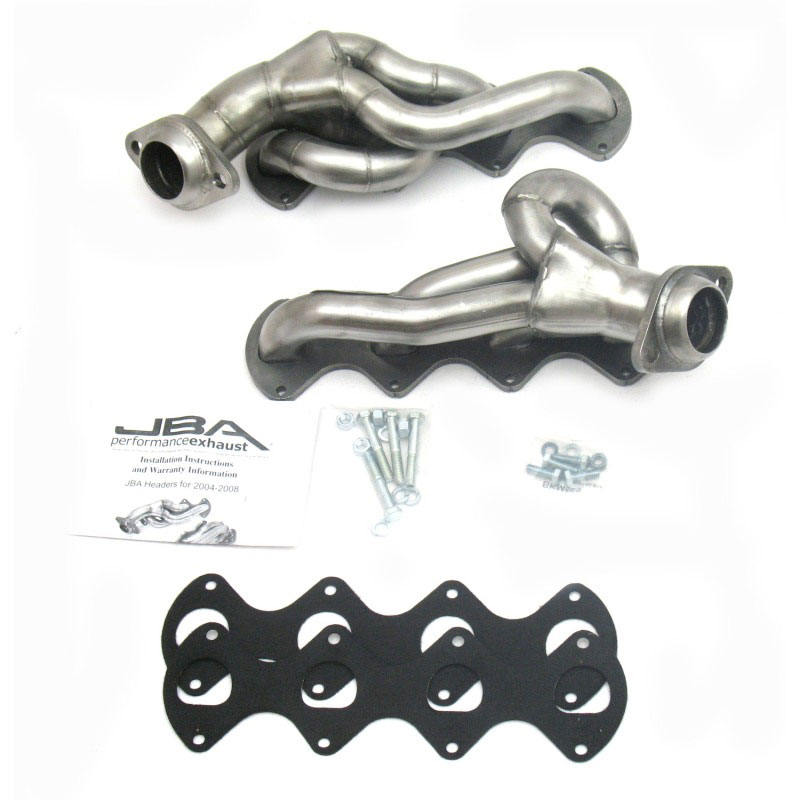 JBA 1676s-1 | 05-10 Ford F-250/F-350 5.4L 3V 1-5/8in Primary Raw 409SS Cat4Ward Header; 2005-2010