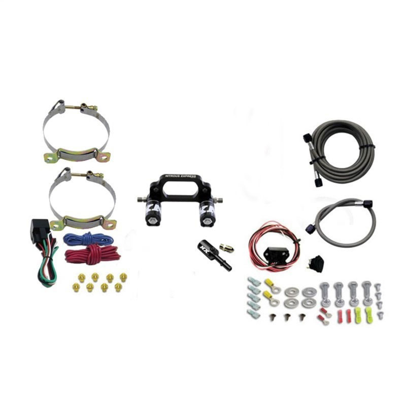 Nitrous Express 67000-00P | Polaris RZR 800cc Nitrous Plate Kit w/o Bottle; 2008-2014