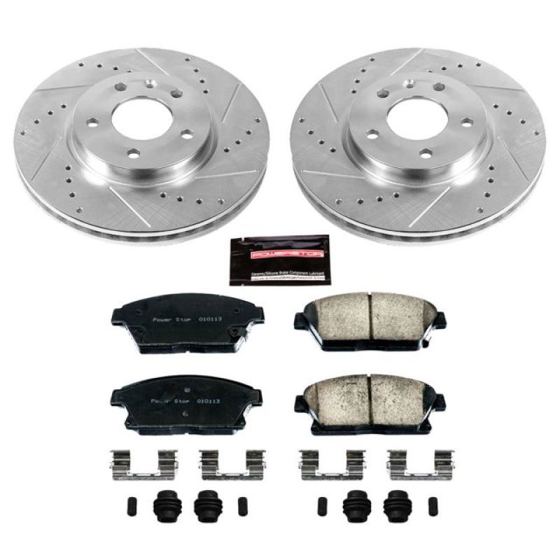 PowerStop k5554 | Power Stop 12-17 Buick Verano Front Z23 Evolution Sport Brake Kit; 2012-2017