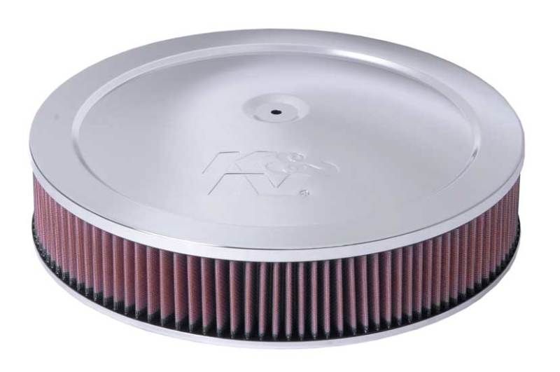 K&N Engineering 601264 | K&N Universal Custom Air Filter - Round 5.125in Flange / 14in OD / 5.125in ID / 4.625in Height