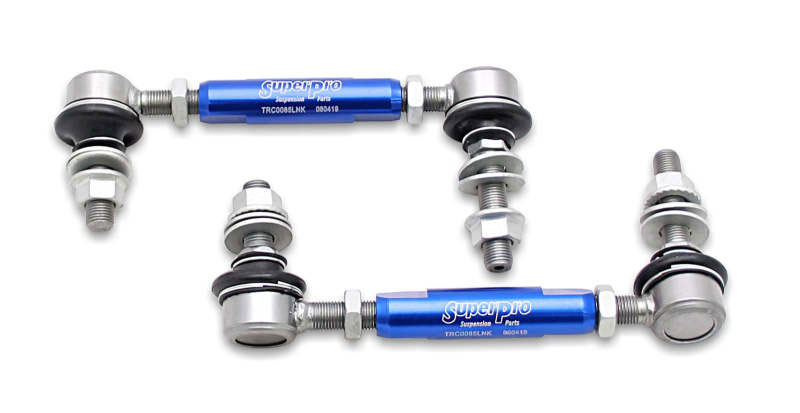 Superpro trc1285l | SuperPro 2003 Lexus GX470 Base Front HD Adjustable End Link Set; 2003-2021