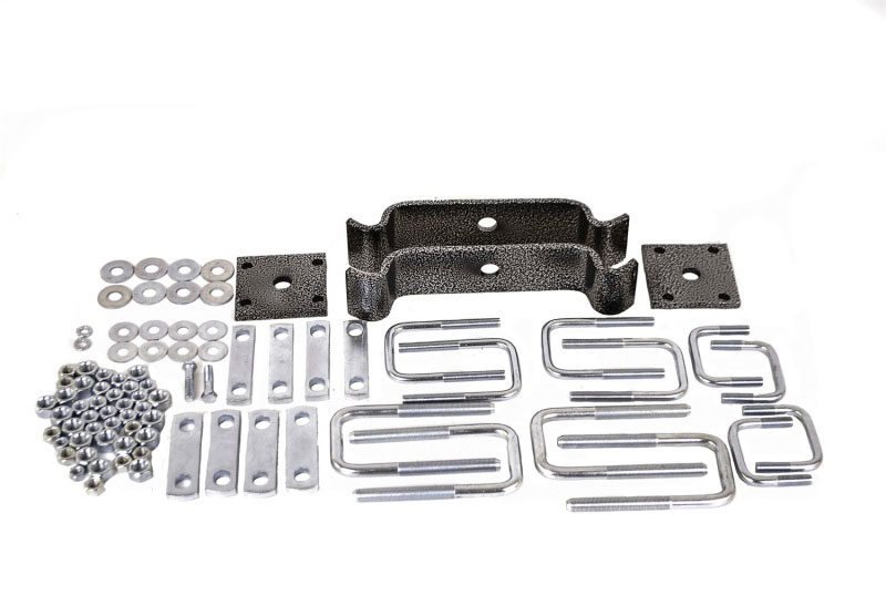 Hellwig 25400 | 01-07 Chevy Silverado 3500 Hardware Kit for Load Pro Multi Leaf 2500lb/3500lb Helper Springs; 2001-2007