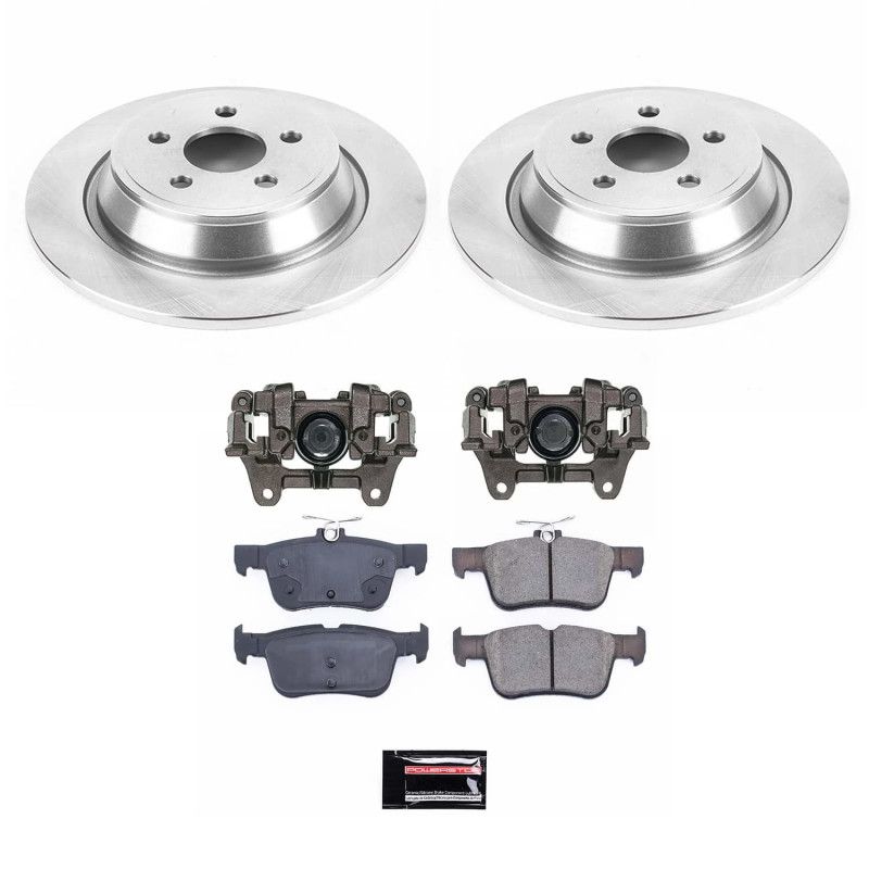 PowerStop kcoe7144b | Power Stop 16-18 Lincoln MKX Rear Autospecialty Kit w/Calipers