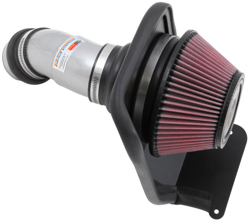 K&N Engineering 695313ts | K&N 14-16 Kia Soul L4 2.0L Typhoon Cold Air Intake Aluminum Silver; 2014-2016