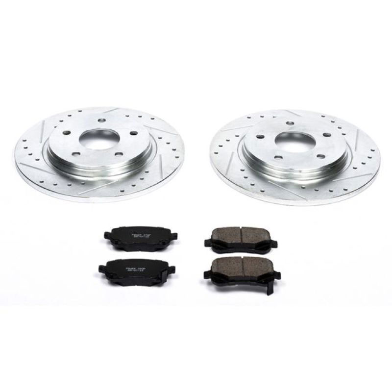 PowerStop k4569 | Power Stop 08-12 Chrysler Town & Country Rear Z23 Evolution Sport Brake Kit; 2008-2012