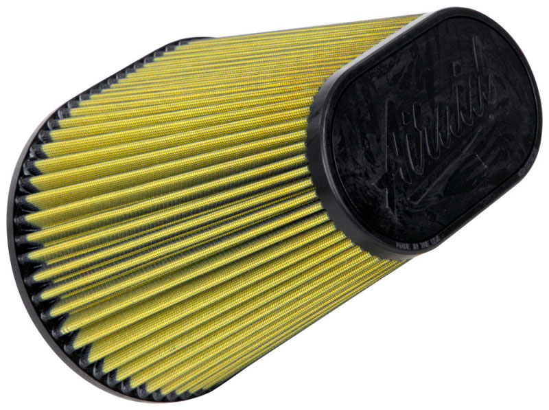 Airaid 724-472 | Universal Air Filter - Cone 6in FLG x 10-3/4x7-3/4in B x 7-1/4x4-3/in T x 9in H - Synthaflow