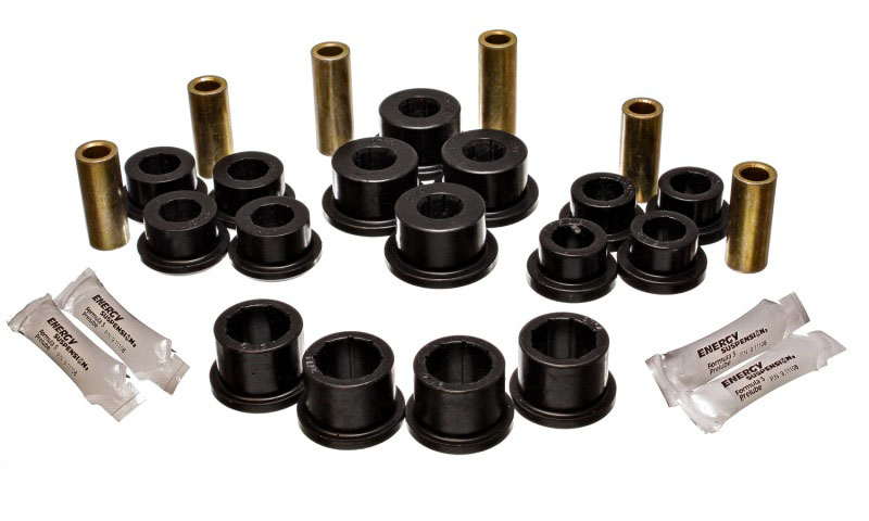 Energy Suspension 11.3108g | 04-07 Mazda RX8 Black Rear Lateral/Trailing Arm Bushings; 2004-2007